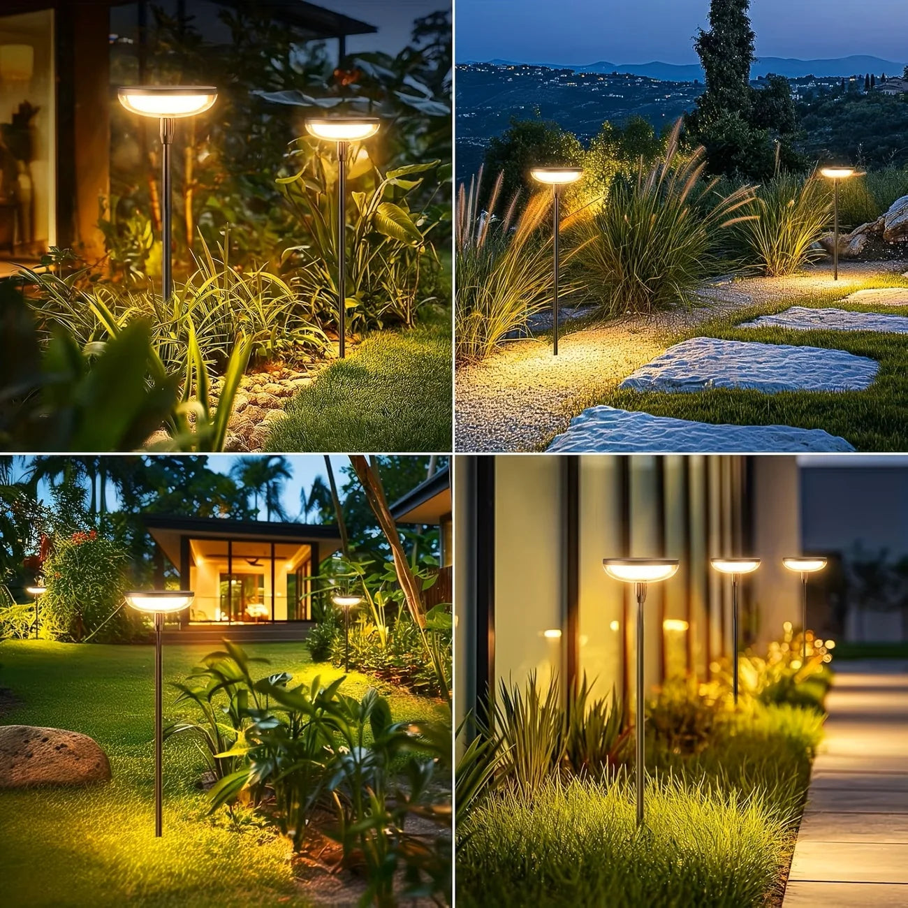 Waterproof Solar Powered Outdoor Lights, Swaying Light