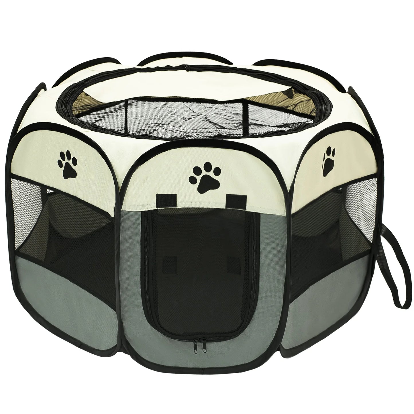 Octagon Foldable Pet Playpen for Dogs & Cats