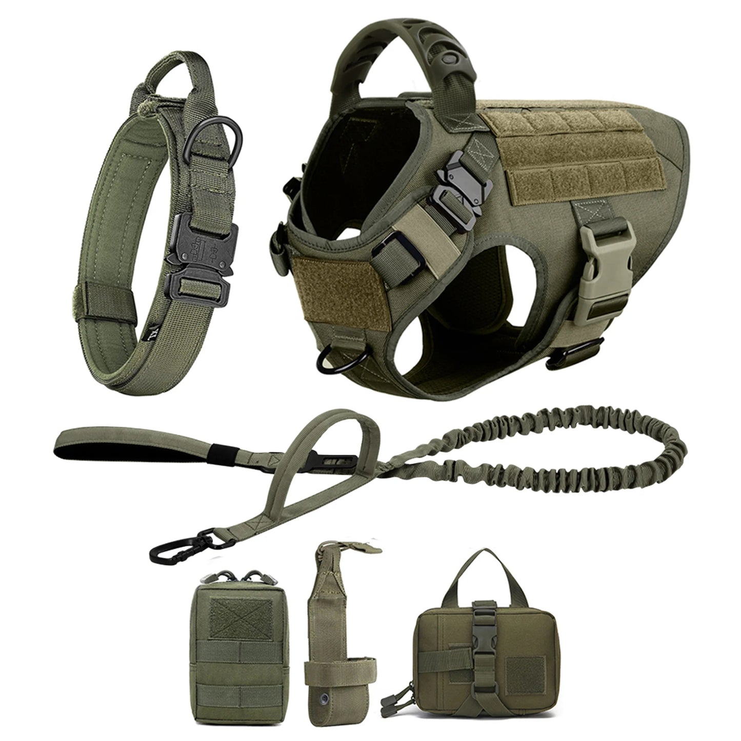 Various Size Dog Harness and Leash Set, Training Walking Vest