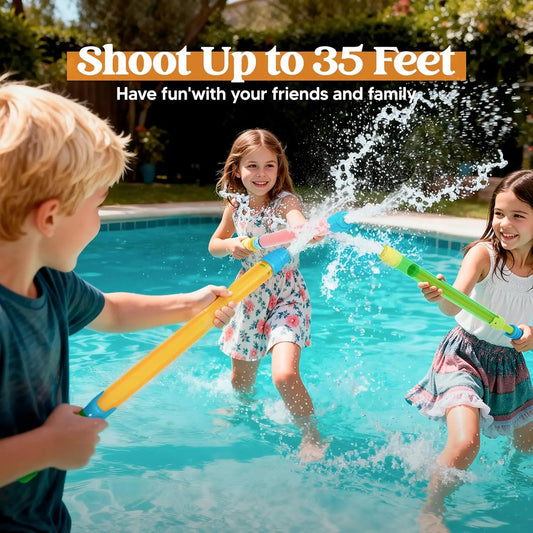 12 Pack Soaker /Squirter Guns, Pool and Beach Play