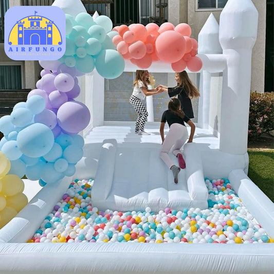 8x13x8ft Bounce House, Slide, Ball Pit, Blower