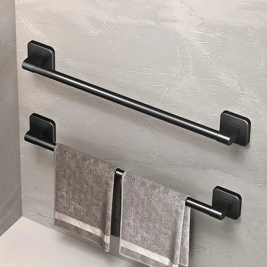 1pc, No Drilling, Wall Mounted Single Bar Towel Rack