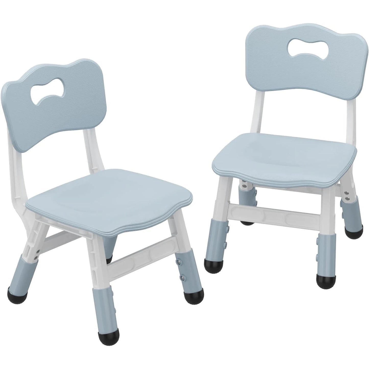 2-Pack Adjustable Kids Chairs, Indoor/Outdoor