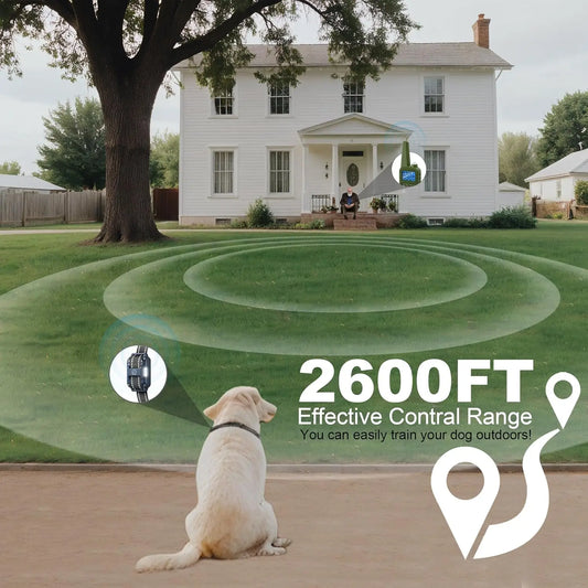 Dog Training Collar with 2600FT Range, 4 Modes