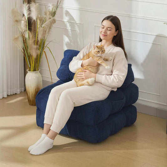 Convertible Folding Single Sofa Bed Chair