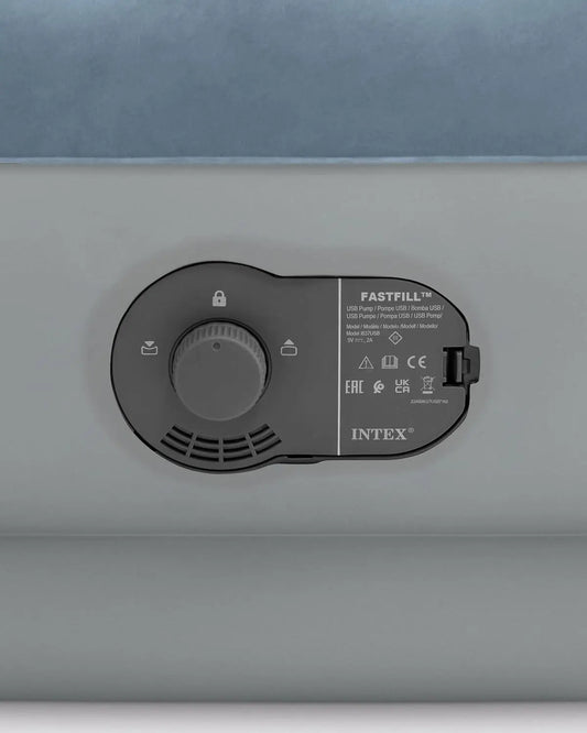 14" Queen Air Mattress w/Built-in Pump, 600lb