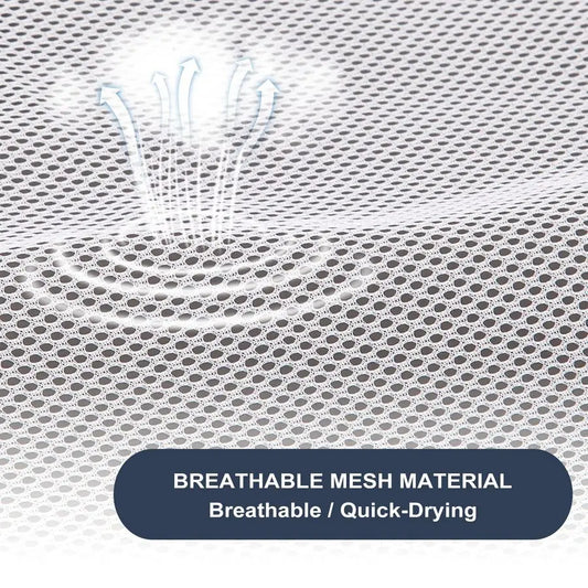 4Pack Stackable Mesh Clothes Drying Rack,