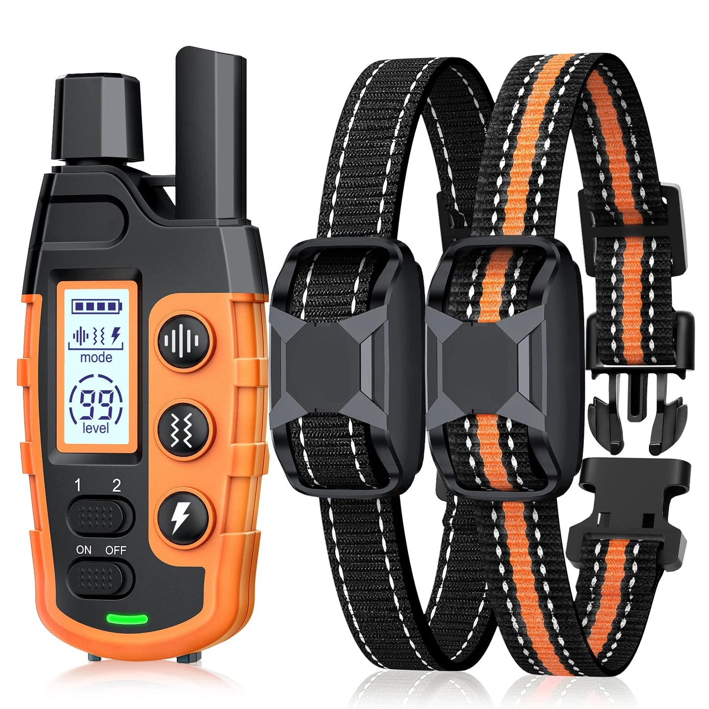 3300' Waterproof Dog Training Collar for 5-120lbs w/Remote Control