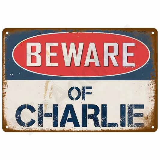 Vintage Metal Plate Iron Signs