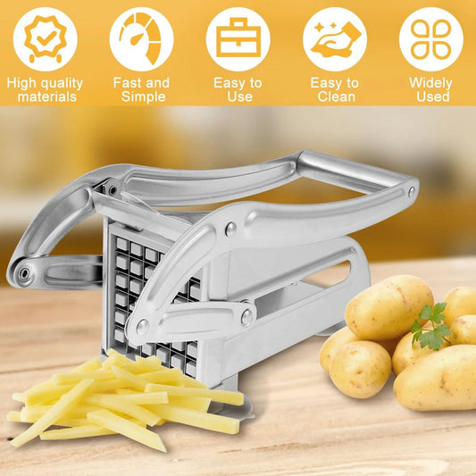 Quick-Cut Potato Slicer with 36/46-Hole Blade