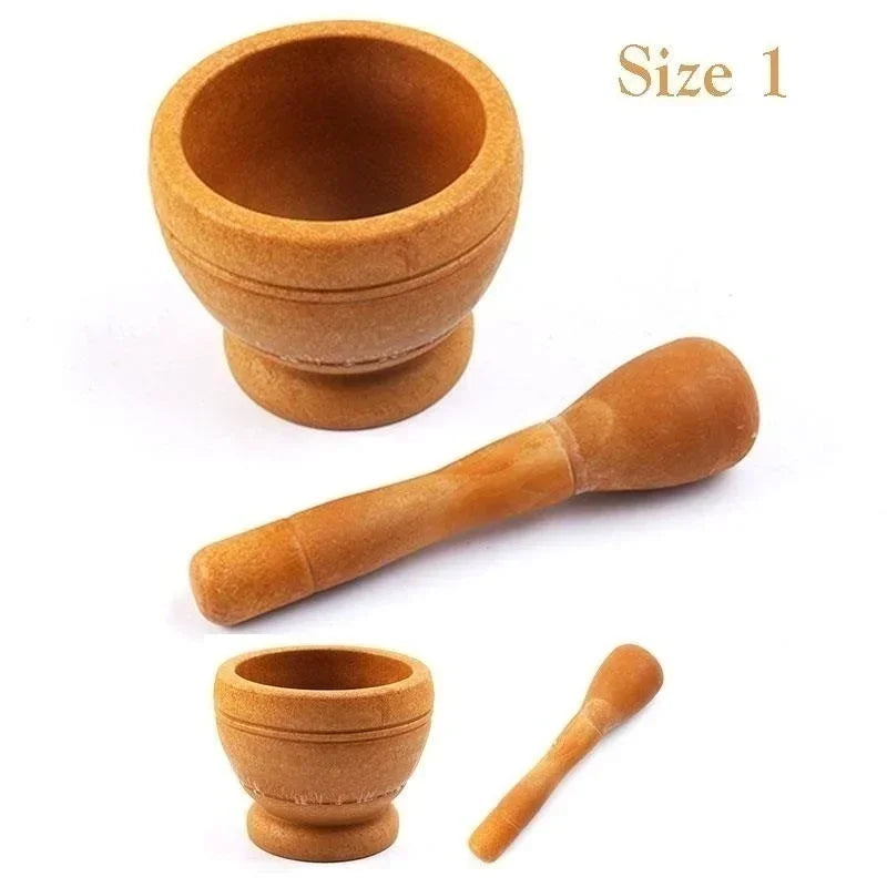 Pestle and Mortar Garlic Herb Spice Grinding Crusher