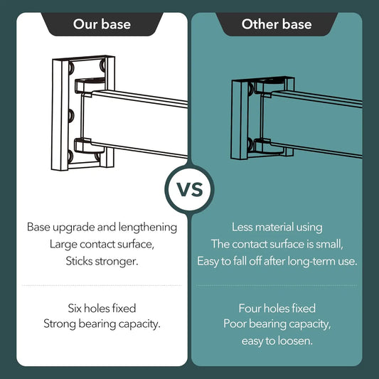 Wall Mounted Clothes Drying Rack, Collapsible and Retractable