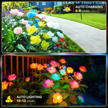 Solar Garden Lights, Waterproof, 7 Color