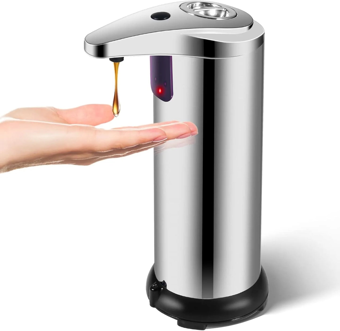 Automatic, Touchless Infrared Soap Dispenser, Adjustable Levels