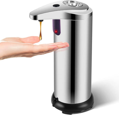 Automatic, Touchless Infrared Soap Dispenser, Adjustable Levels