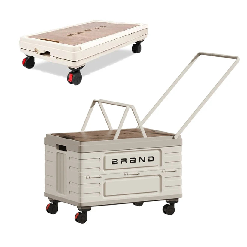 360° Heavy-Duty Mobile Organizer w/4 Silent Wheels, Multi-Functional