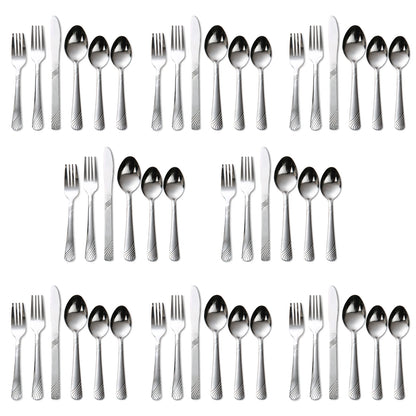 48pc Cutlery Set For 8, Stainless Steel