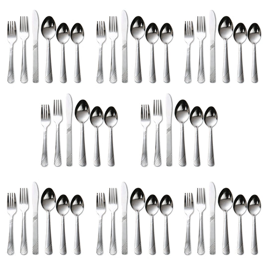48pc Cutlery Set For 8, Stainless Steel