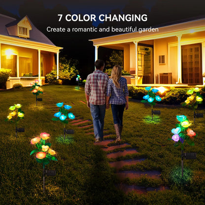Solar Garden Lights, Waterproof, 7 Color