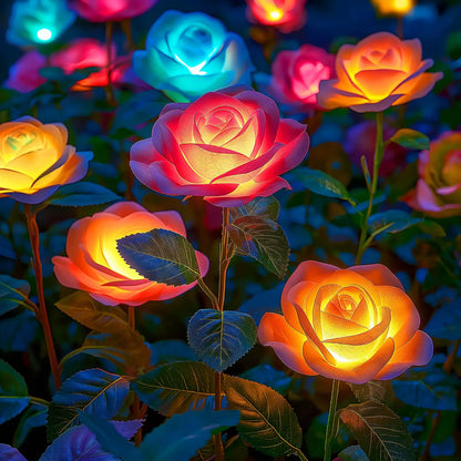 Solar Garden Lights, Waterproof, 7 Color