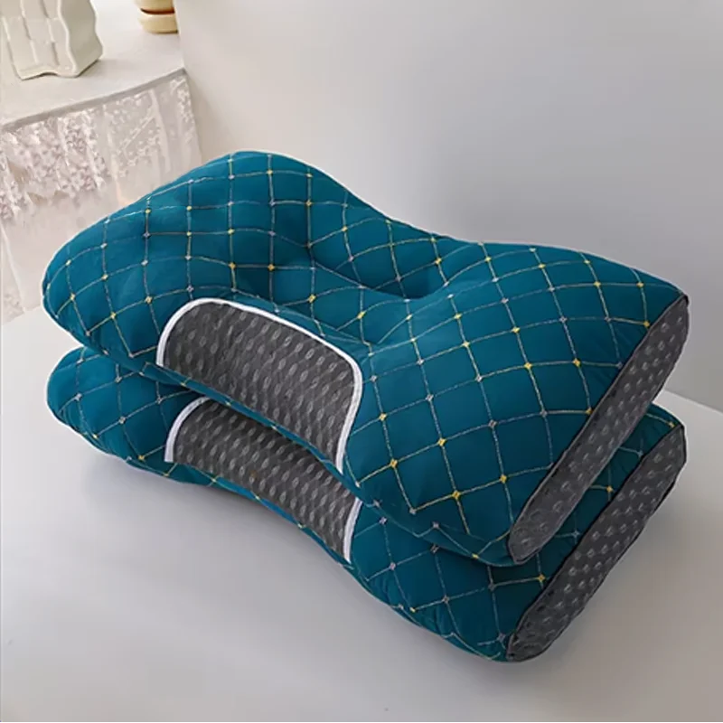 (2) High Quality Neck Massage Pillows, Ergonomic Orthopedic Support