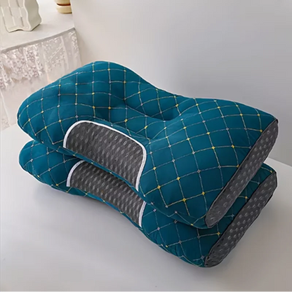 (2) High Quality Neck Massage Pillows, Ergonomic Orthopedic Support