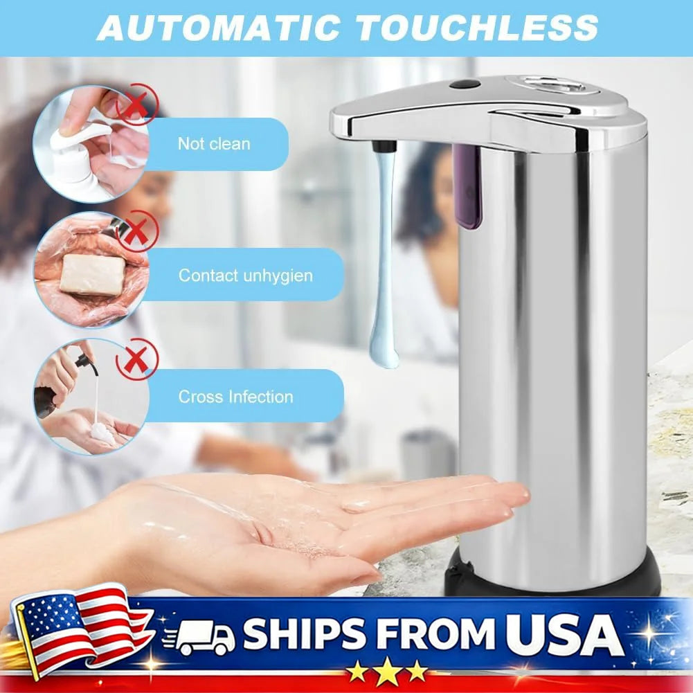 Large Touchless Automatic Soap Dispenser w/Infrared Sensor