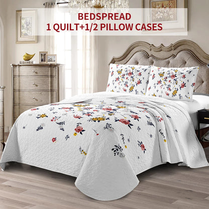 Bed Cover Set, Multi-Size, All-Season (1 bed cover, 1-2 pillowcases)