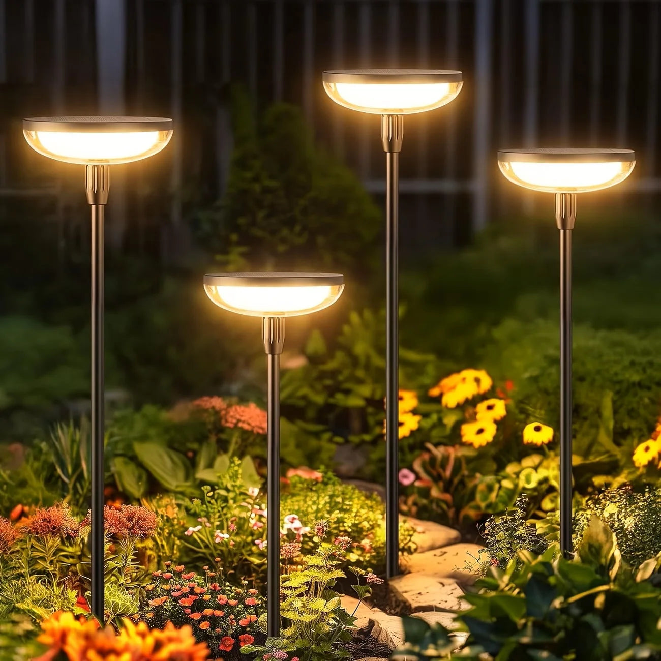 Waterproof Solar Powered Outdoor Lights, Swaying Light