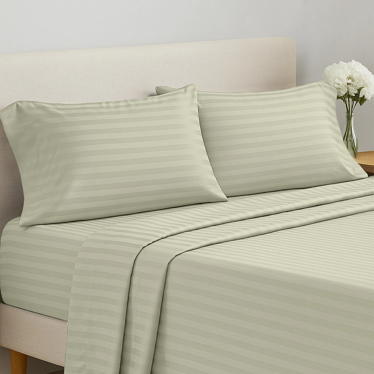 Lux Decor Collection 4 Pc Stripe