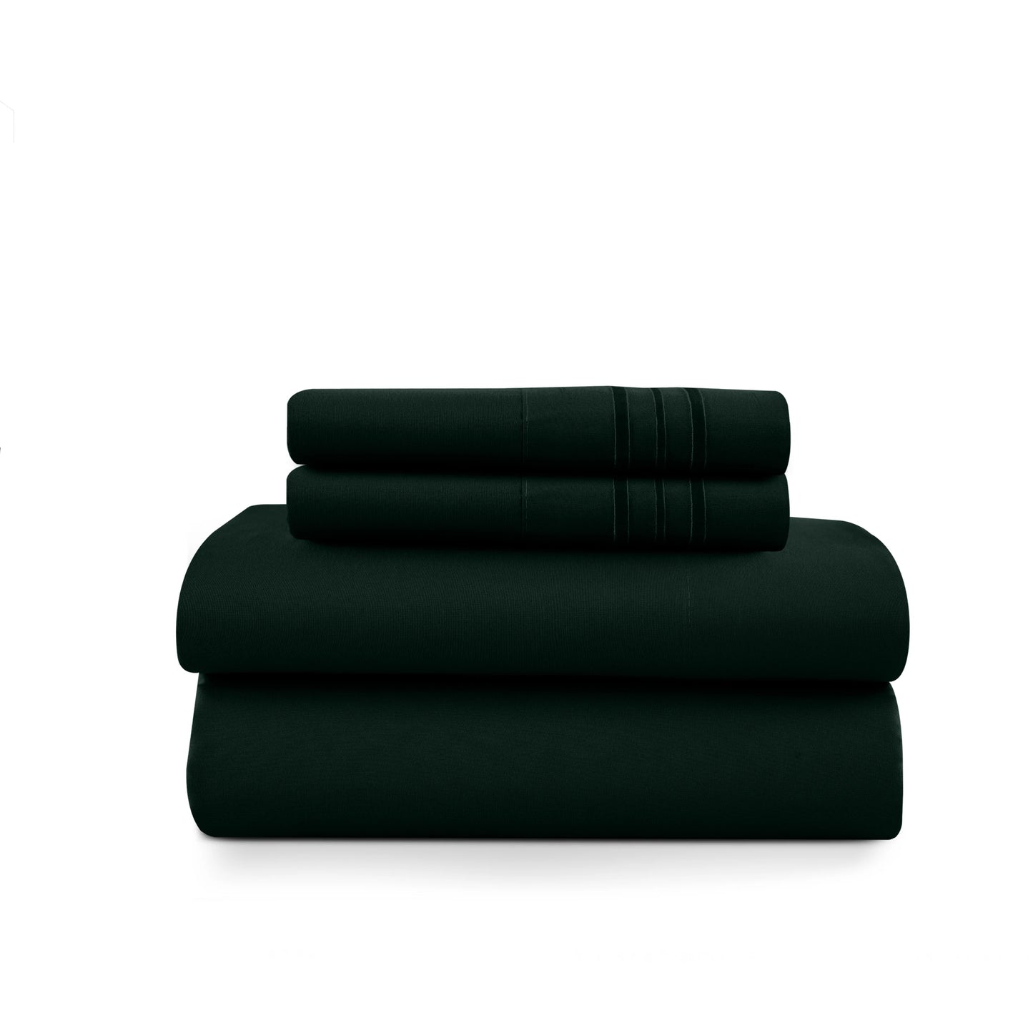 Set - 3 Piece 16" Deep Pocket Fitted Sheet Ultra-Soft Microfiber