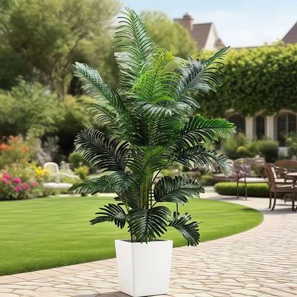 35" Artificial Giant Palm Tree, Life Like Leaves 2pcs.