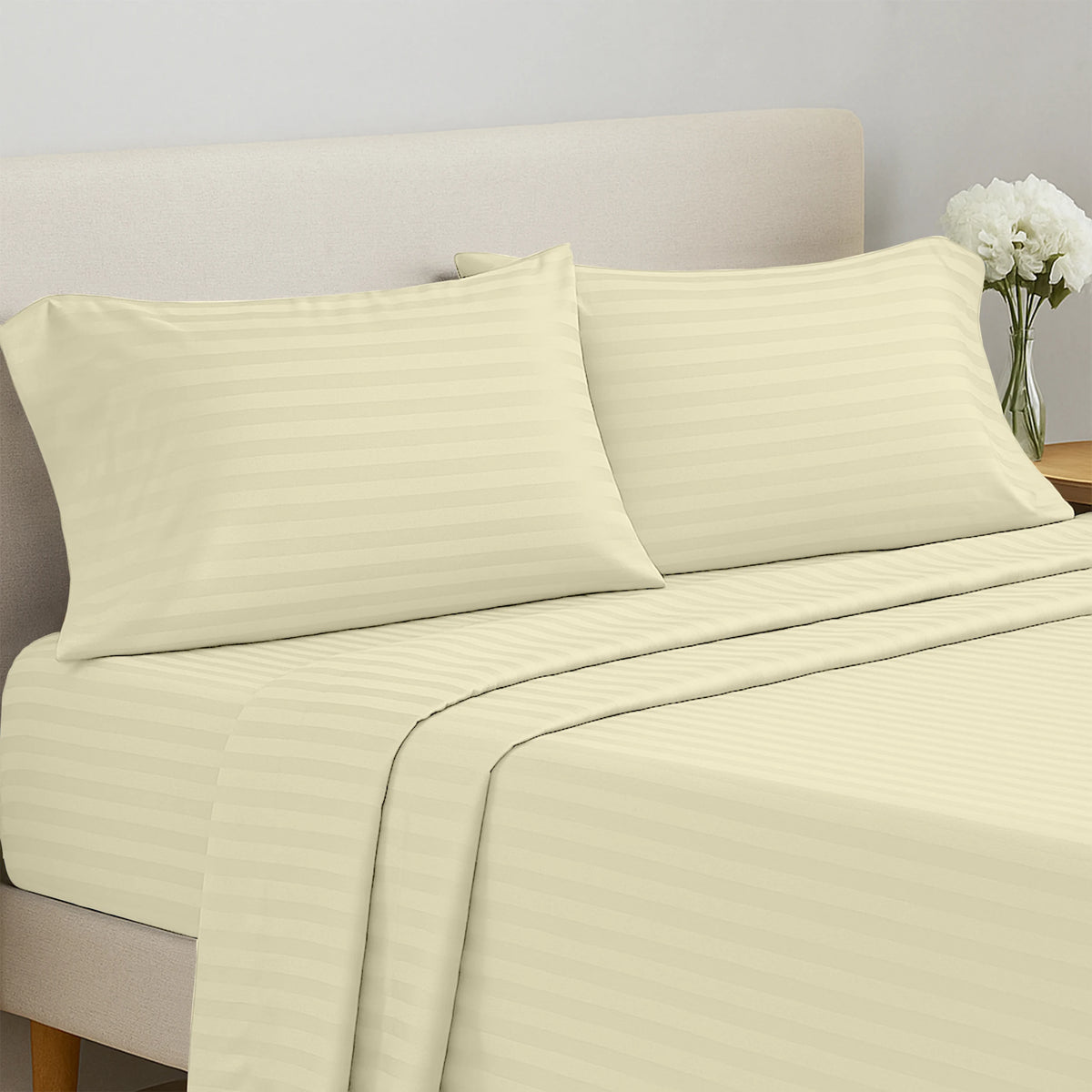 Lux Decor Collection 4 Pc Stripe