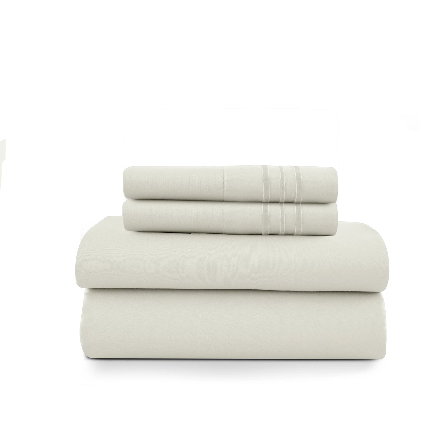 Set - 3 Piece 16" Deep Pocket Fitted Sheet Ultra-Soft Microfiber