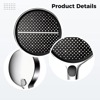 High Pressure, 4 Spray Modes, Large 5.9" Rain Showerhead