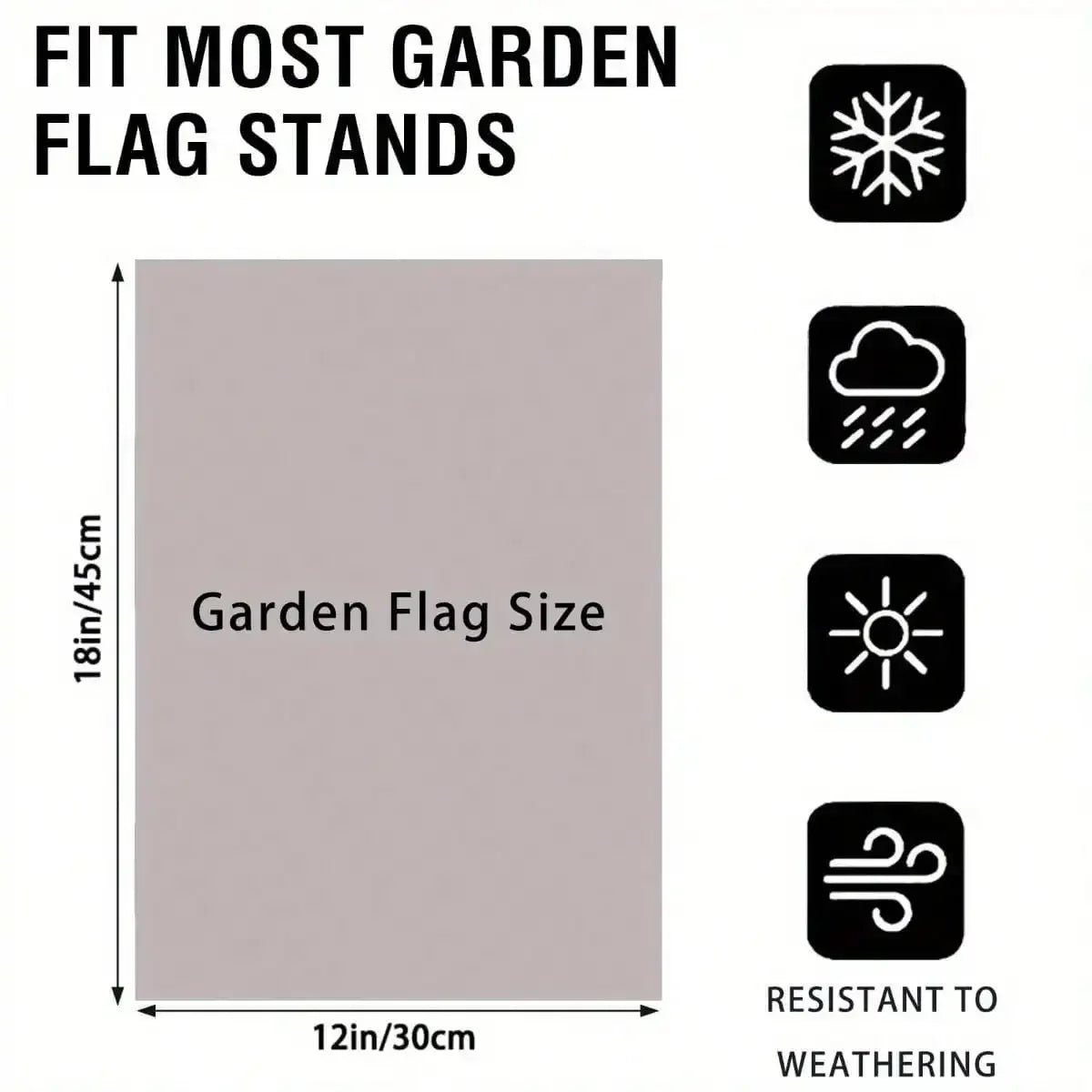 1pc Football Welcome Party Flag Banner - Double-Sided 12"x18" Durable Polyester