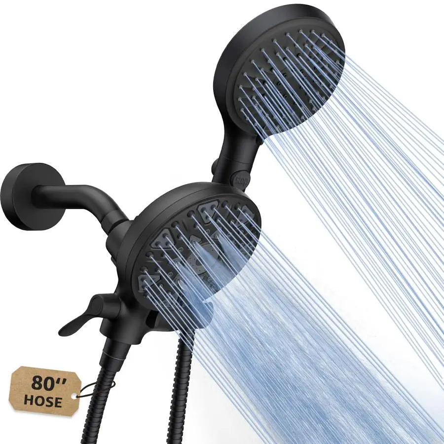 6 Setting Rain Showerhead Head Combo