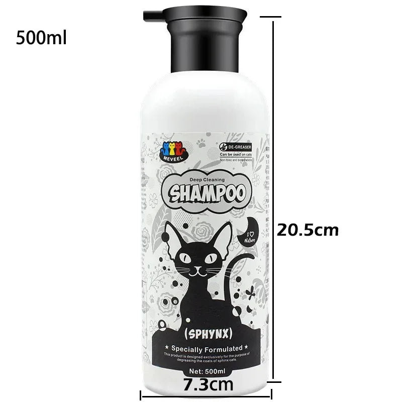 500ml Sphinx Cat Pet Shampoo, Gel, Body Wash