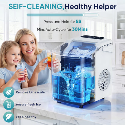 Rapid Small Portable Ice Machine