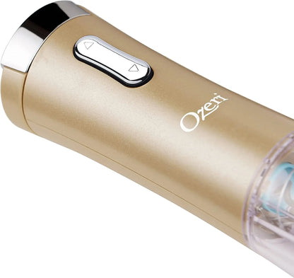 Electric Wine Opener with Foil Cutter, Pourer and Stopper