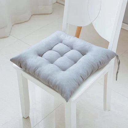 1pc Cotton Upholstered Soft Padded Cushion