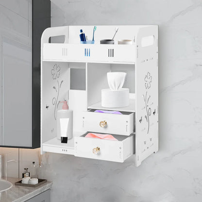 Bathroom Wall Mounted Wall Cabinet with 2 Drawers