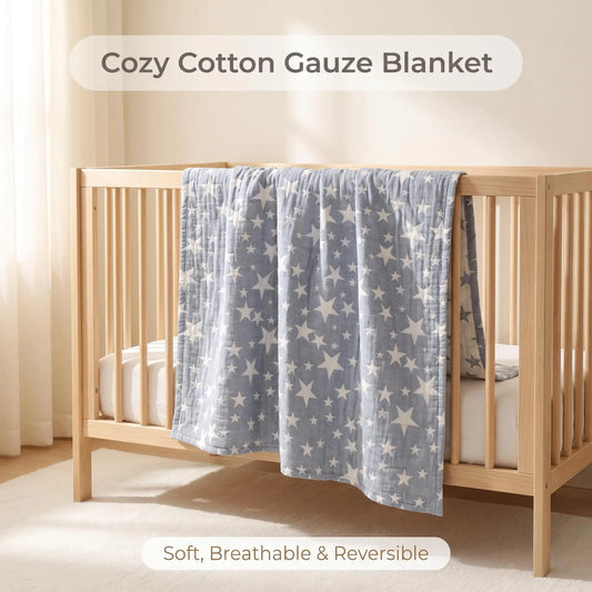 Muslin Throw Blanket Ultra Soft, Lightweight