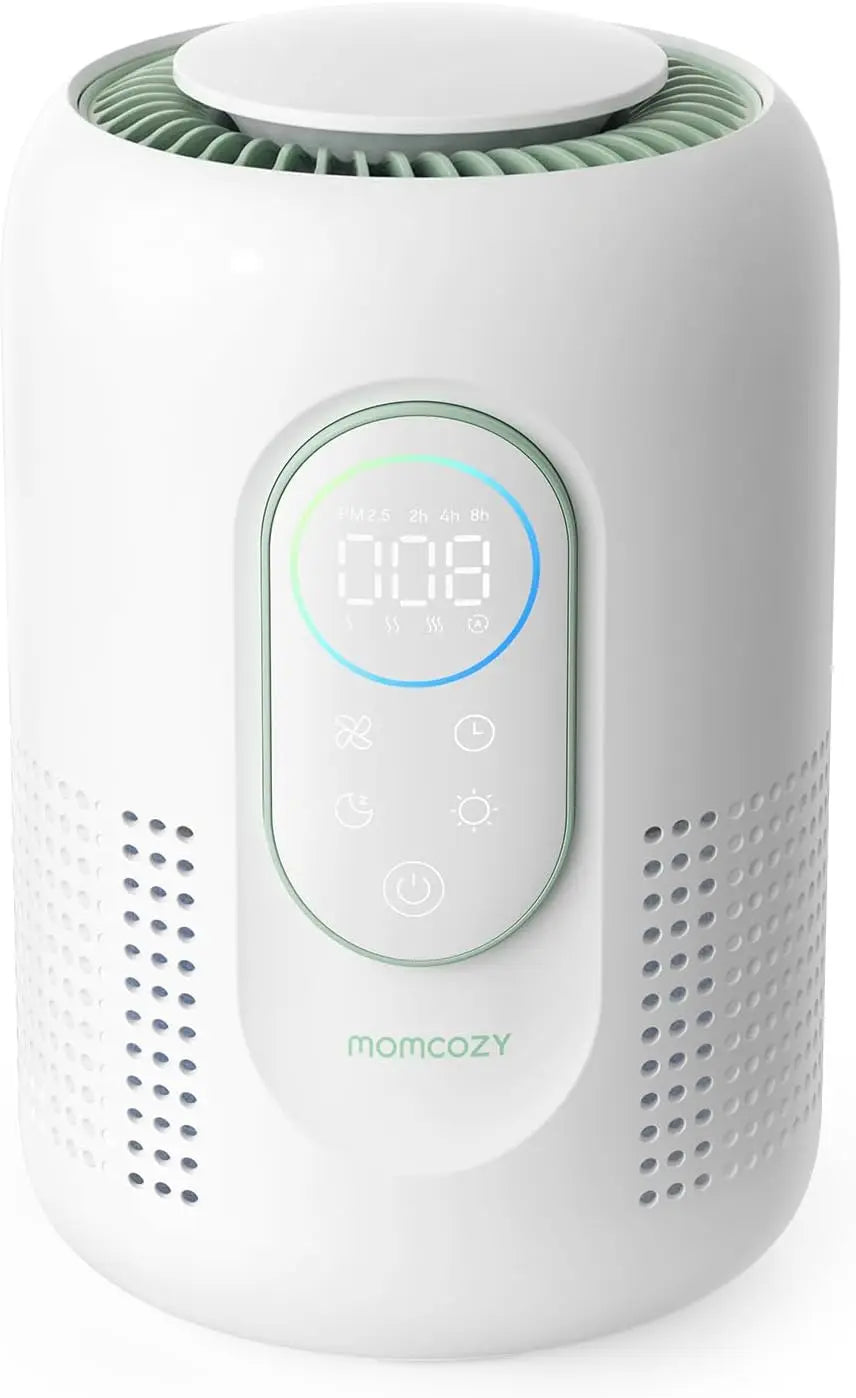 4-in-1 Filter Air Purifier w/H13 HEPA & Carbon, Real-time PM2.5 Air Monitor,