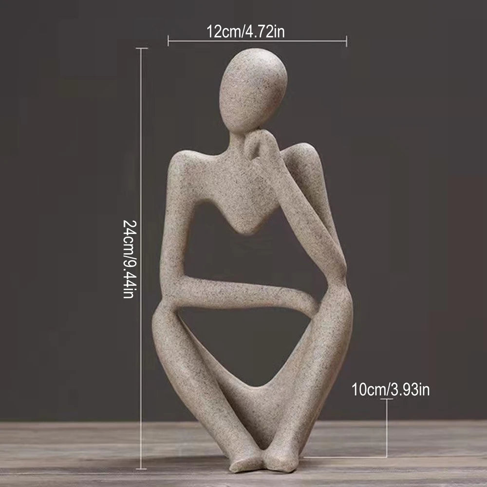 Thinker Statue, Portrait Silicone Mold