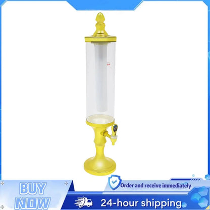 3L Beer Tower Dispenser w/Ice Tube and Light