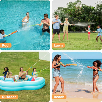 12 Pack Soaker /Squirter Guns, Pool and Beach Play