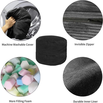 3ft Memory Foam Bean Bag Sofa w/Removable Cover
