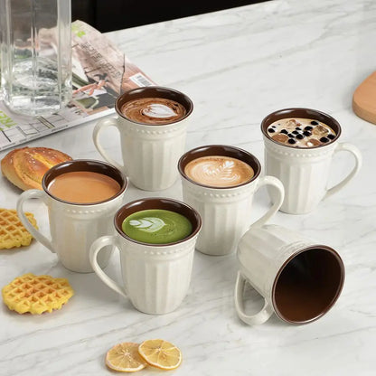 6 Lightweight Coffee Cups, 12oz Camping Mug