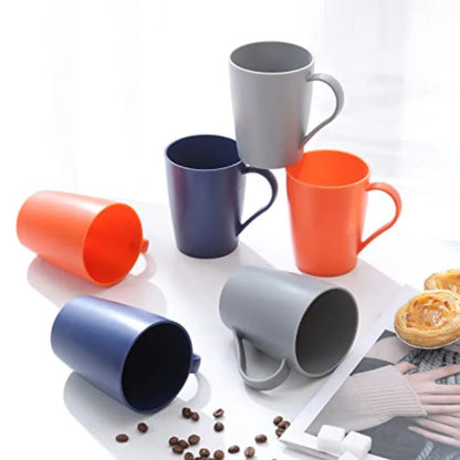 6 Unbreakable 12-Ounce Unbreakable Coffee Mugs